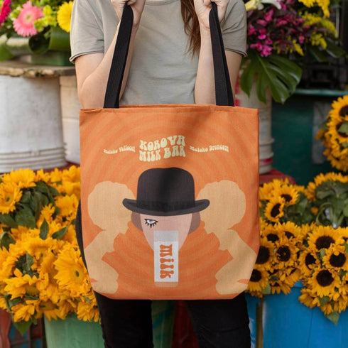 A Clockwork Orange Large Canvas 18x18 Tote Bag